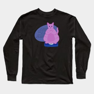 Chubby Cat Long Sleeve T-Shirt